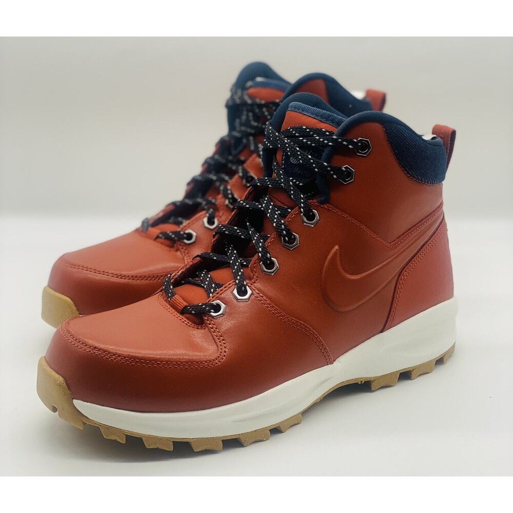 NEW Nike Manoa Leather SE Orange Denim DC8892-800 Men’s Size/Women’s Size Multi